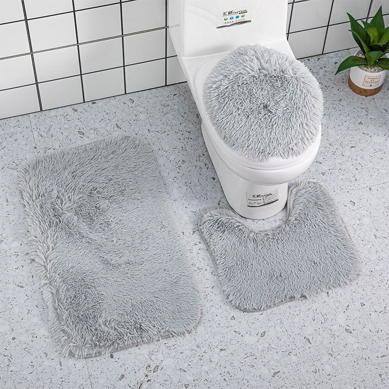 단색 욕실 3종세트-그레이