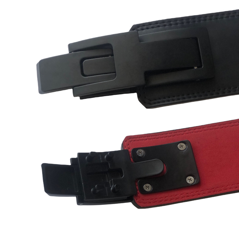 Levantamiento de fuerza cinturón de fitness sentadillas tirón duro levantamiento de pesas de los hombres deportes soporte de la cintura entrenamiento con pesas equipo de protección piel de vaca