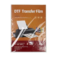 DTF transfer film a4 a3 белый чернила горячая пленка цифровая пленка pet кориковская горячая пленка T-shirt пленка