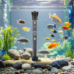 Fish Tank Digital Display Glass Temperature-Adjustable Heating Rod Constant Temperature Aquarium Water Separation Power-Off Temperature Controller Heating Intelligent Temperature Control Thermostat
