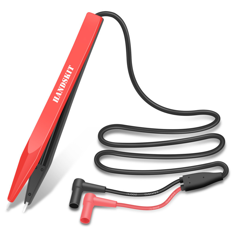 SMD表笔线LCR电容表笔测试夹贴片表镊子万用表笔线