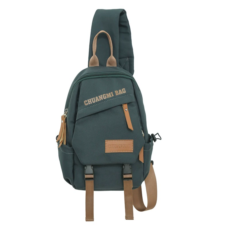 Shoulder bag, universal capacious Japanese chest bag, one-shoulder bag for leisure, backpack, shopping bag, 2023 collection
