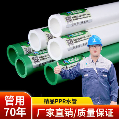 Supply multiple specifications ppr Water pipe Four points Water pipe household Water supply pipe 2 ppr Hot water pipes Fusion Tube