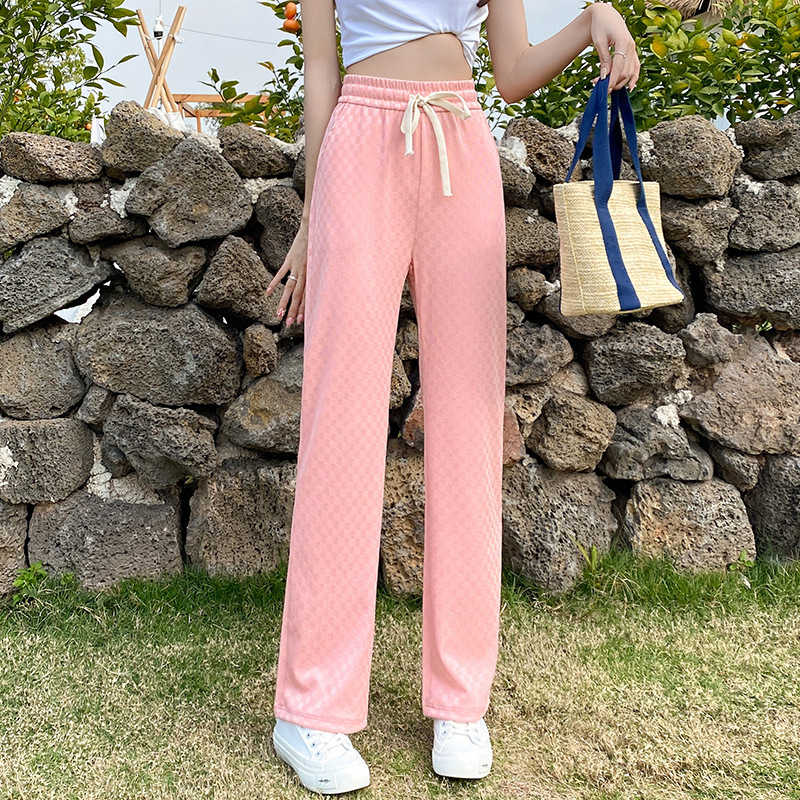 休闲裤子夏季女薄款