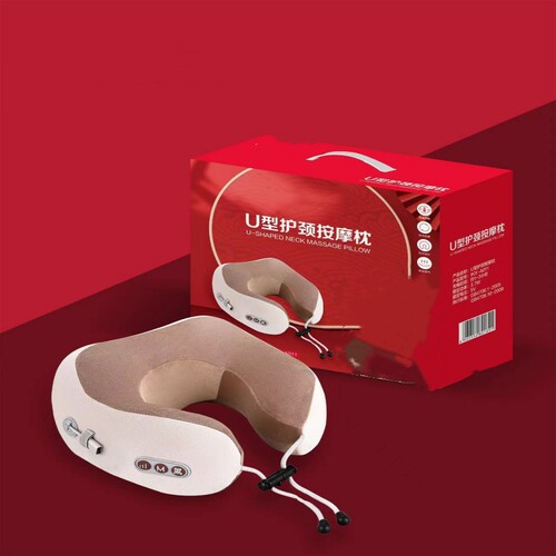 Small Yellow Duck Massage Pillow Household Electric Heating Massage Scarf Multifunction Car Massage Instrument Portable Massager