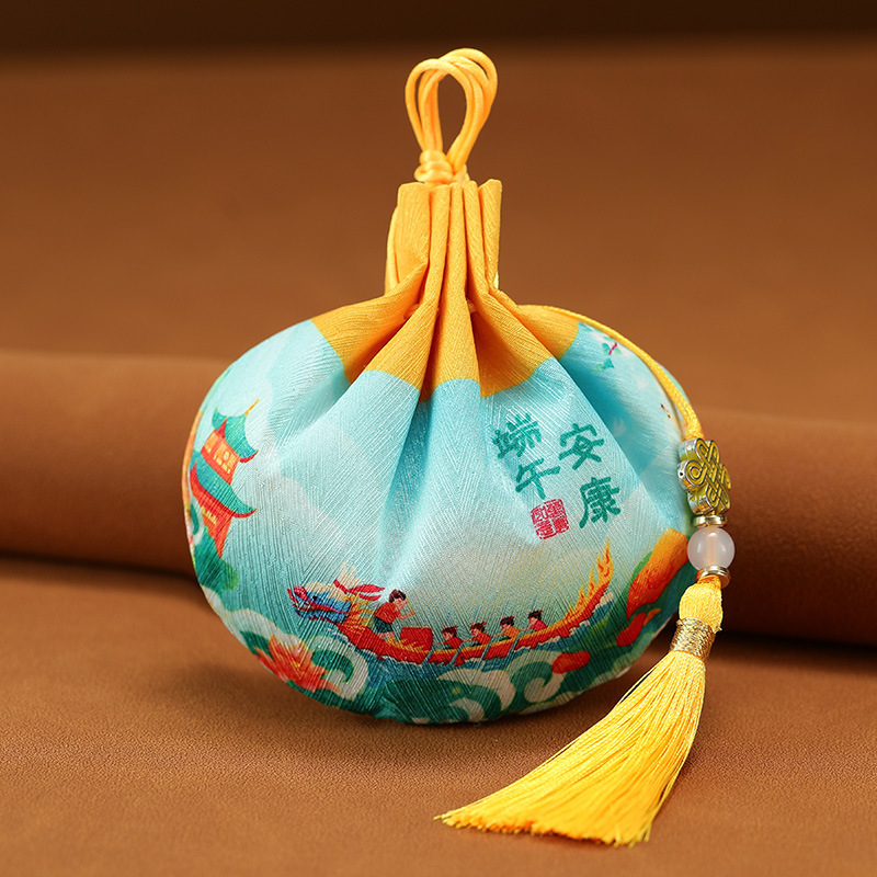 Festival del Barco del Dragón bolsas de costura china bolsas de incienso bolsas vacías de estilo antiguo cuerdas de impresión de mosquitos bolsas de incienso