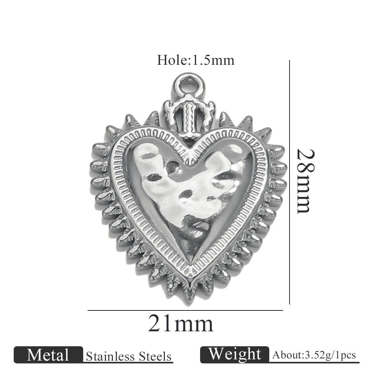 Acero inoxidable de alta moda sol amor oro 18K colgante accesorios collar de brazalete acero titanio accesorios de joyería DIY