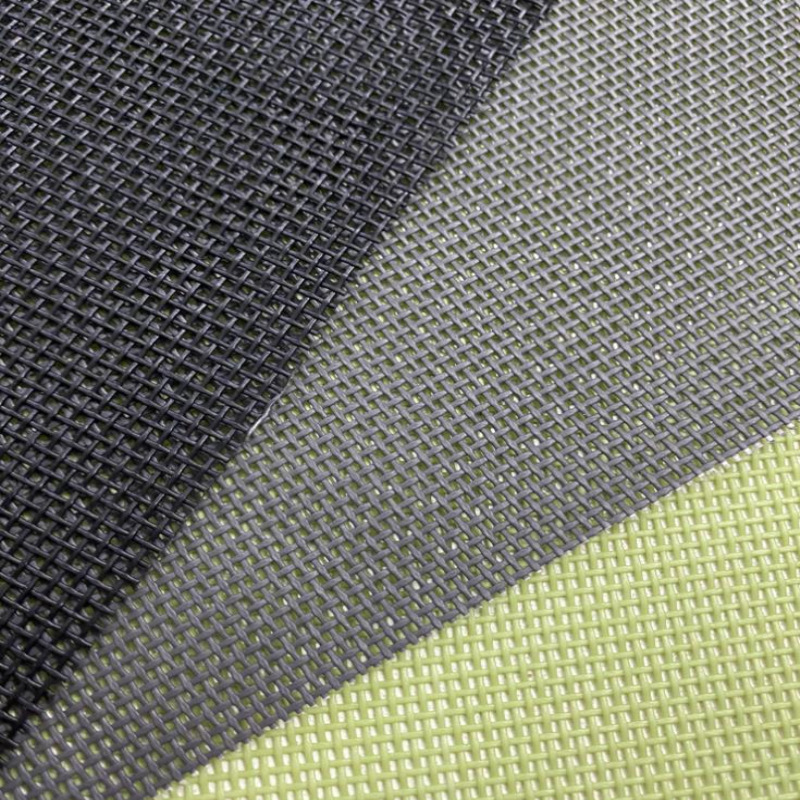 现货特斯林网布PVC塑胶网布沙滩编织网眼布 耐磨抗拉透气防晒
