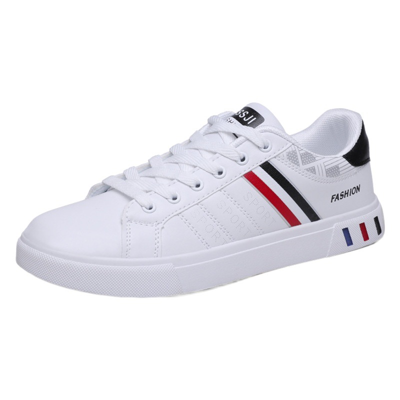 2024 spring new casual shoes extra large size men's board shoes trendy breathable white shoes men's sneaker low top