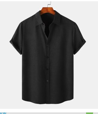 Comercio exterior transfronterizo hombres primavera 3D impresión llama manga corta Camisa casual personalidad europea y americana hombres más tamaño camisa hombres