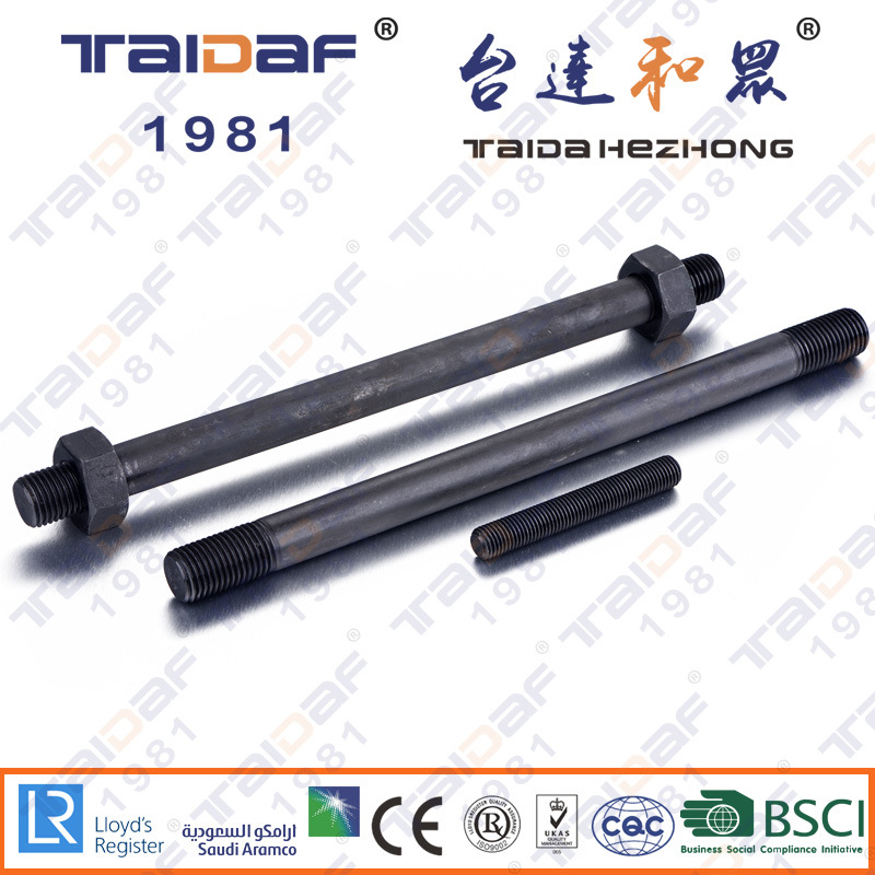 厂家长期供应35crmo螺柱双头螺柱、B7牙条、双头螺丝、全螺纹螺柱