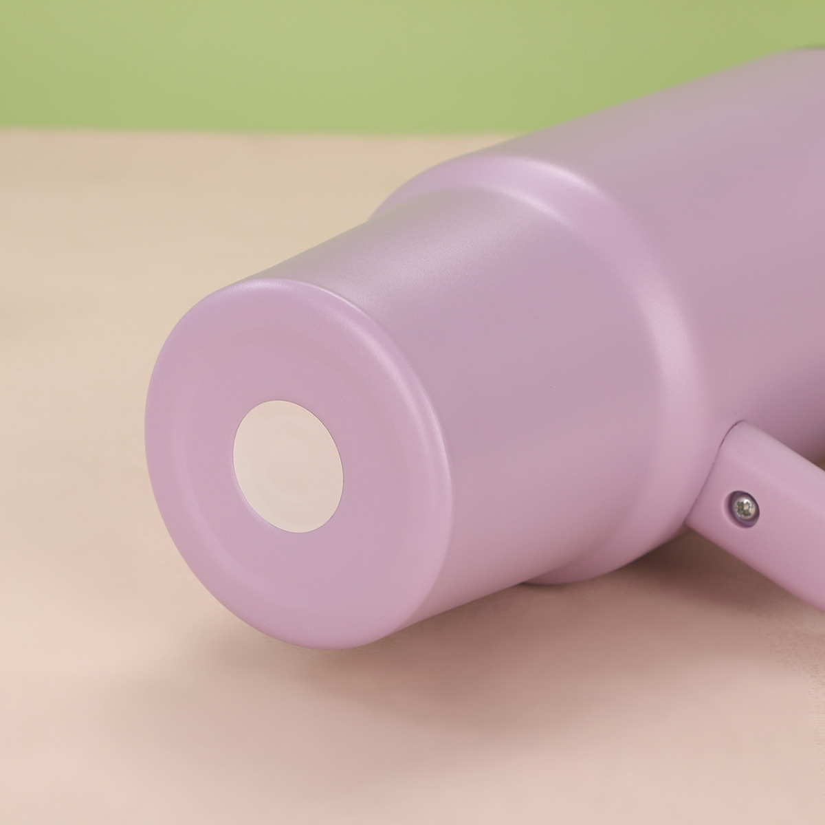 Customised Vacuum Insulated Travel Mug With Straw And Handle_voghion.com