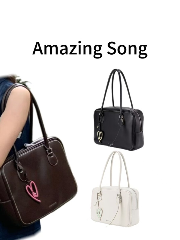 【在庫あり】Amazing Song トーストバッグ ラージ 大容量 トートバッグ ハンドバッグ ショルダーバッグ クロスボディバッグ|undefined