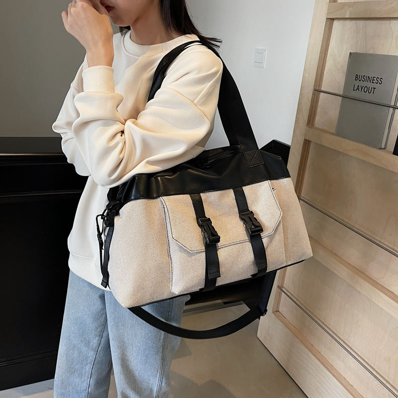 Bolsa de Viaje Deportiva de Tela de Oxford Ultraligero Separación Seca y Húmeda