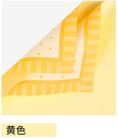 Papel de regalo de flores a prueba de agua Papel ouya retro fresco Plaid bouquet papel de embalaje floral verano Plaid papel de regalo