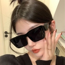 跨境欧美方形太阳镜2022新款复古P家墨镜ins果冻色网红sunglasses