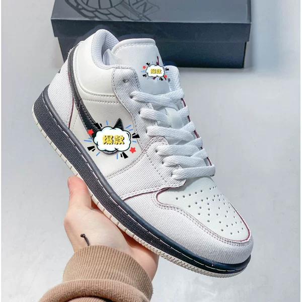 NK sneakers, Air Jordan 1 Low AJ1, Jordan 1, low-top retro casual athletic basketball shoes
