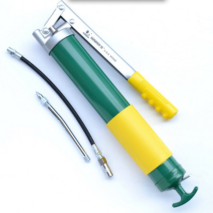 威力狮品牌 600CC工业级高档黄油枪 注油枪 牛油枪配2支油管W0586