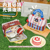 Мультяшный домик, косметичка, сумка через плечо для выхода на улицу, портативная вместительная и большая сумка-органайзер, новая коллекция