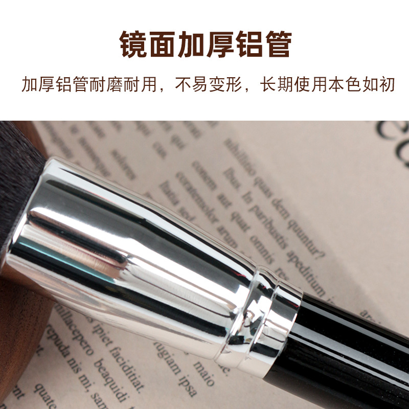 Transfronterizos de alta calidad cabello de animales set 15 piezas con paquetes de herramientas de maquillaje set completo OEM fabricantes personalizados