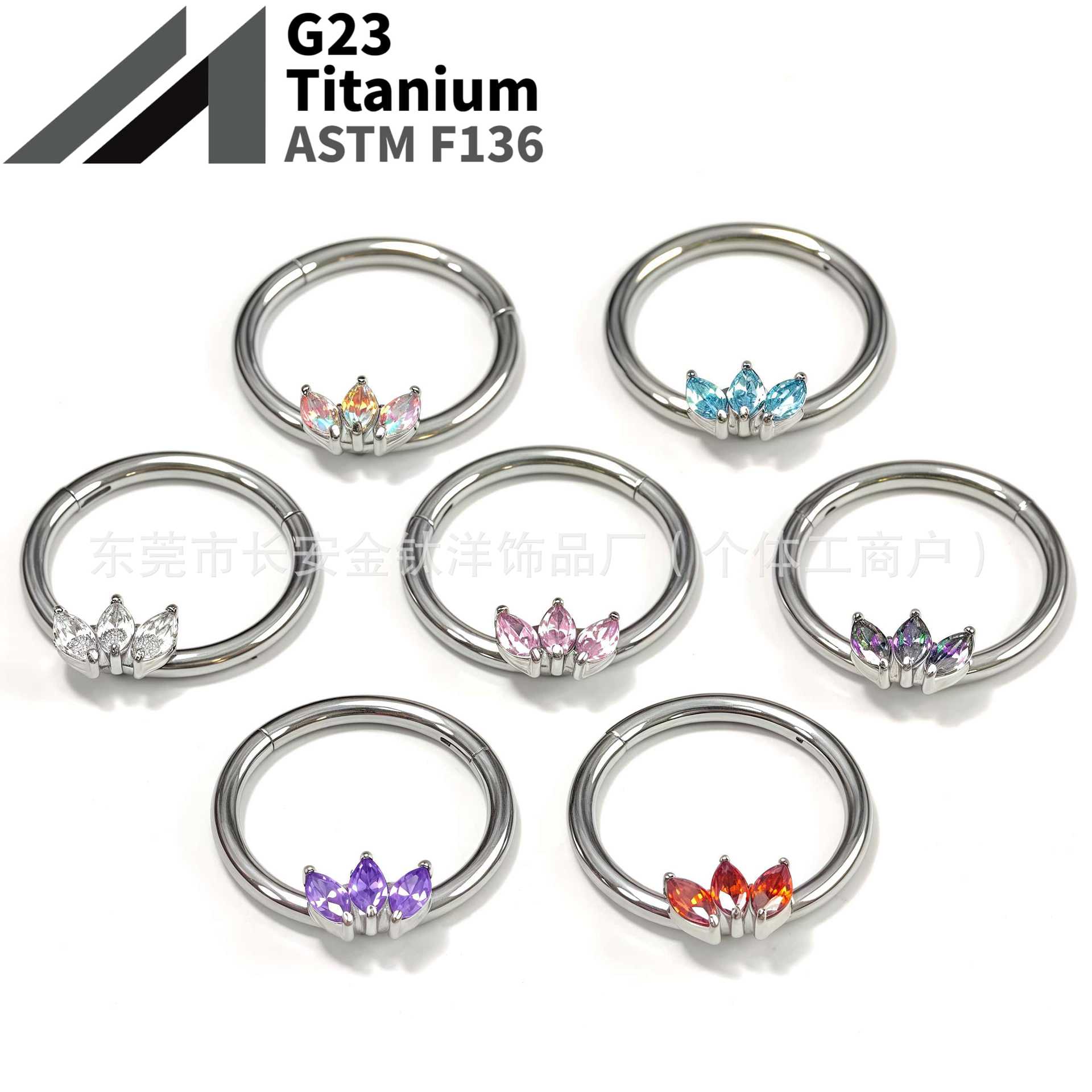 16G labret stud size and finish detail