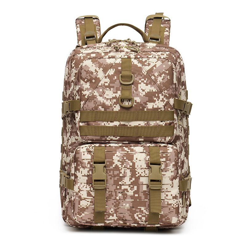 Mochila de camuflaje 3P nueva transfronteriza multifuncional de gran capacidad bolsa de montañismo al aire libre bolsa de asalto mochila táctica de viaje