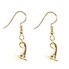 Accessory, fashionable earrings, European style, wholesale