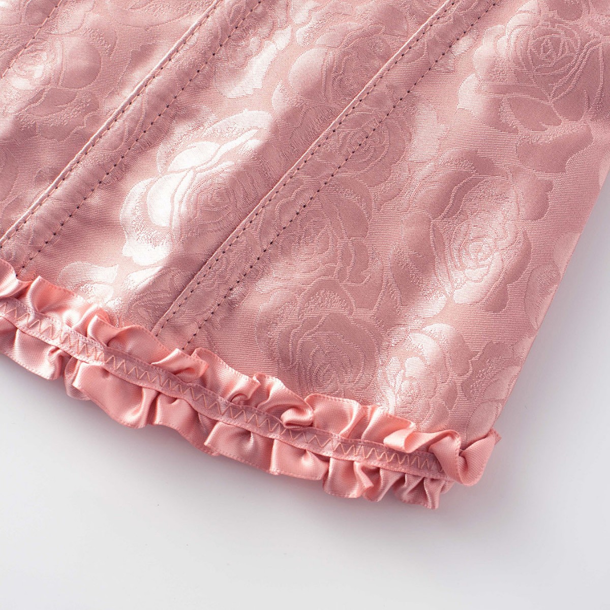 Rosas encaje hueso de pez pectoral vestido de novia cintura sexy cintura abdominal chaleco cintura corte europea y americana cintura cintura