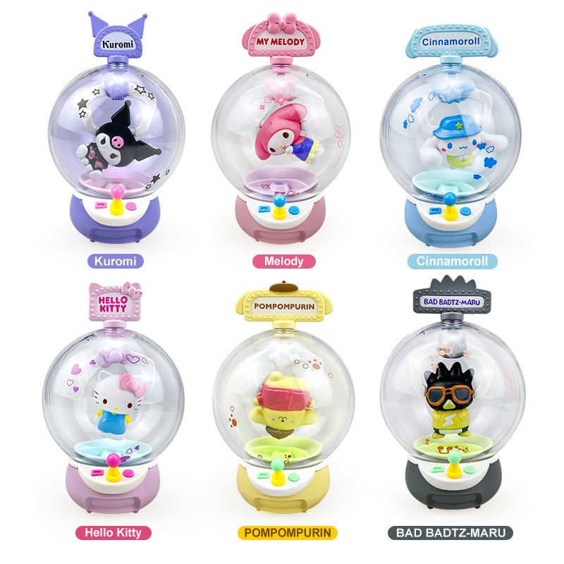 Caja ciega al por mayor Sanrio Colomi muñeca clip caja ciega de plástico fresas osos muñecas muñecas juguetes de mesa para chicas