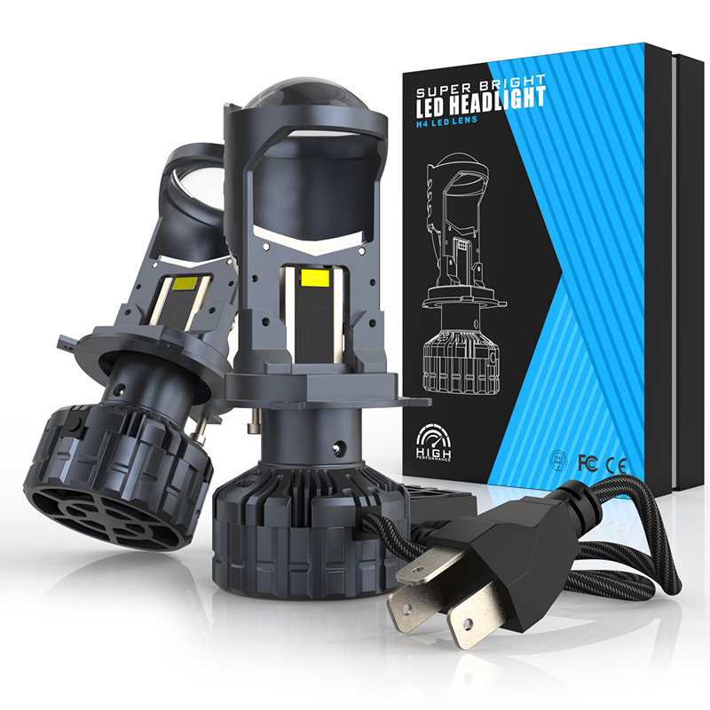 Explosión V30 - lente H4 - pistola de color de alta potencia 140W LED faro de automóvil faro de automóvil motocicleta