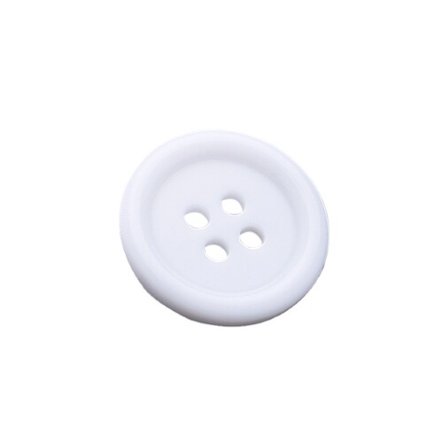 Wholesale resin suit jacket buttons, two-eye wide edge thin edge trench coat coat buttons, black round hand-sewn buttons