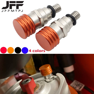 M4 M5 Off-Road Motorcycle Front Shock-Absorbing Vent Screw Exhaust Screw Modification Accessories Suitable for Ktm Honda