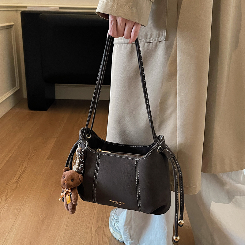 Elegant Women's Pu Leather Shoulder Bag For Commuting & Daily Use_voghion.com