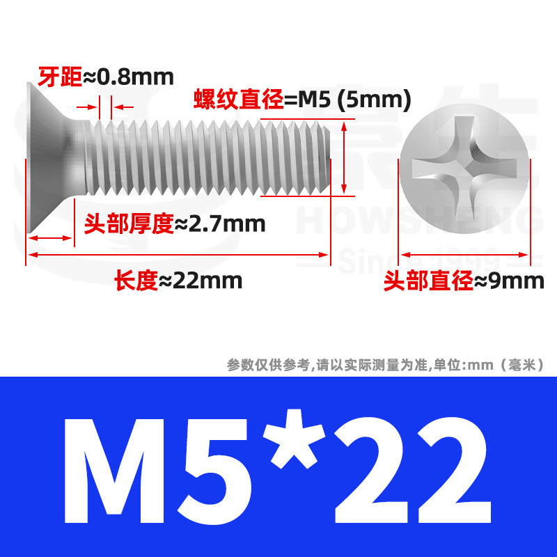 304ステンレスネジのネジの十字溝の平頭のネジのKMの機械の糸の小さいネジのm 2m 3m 4m 5m 6|undefined