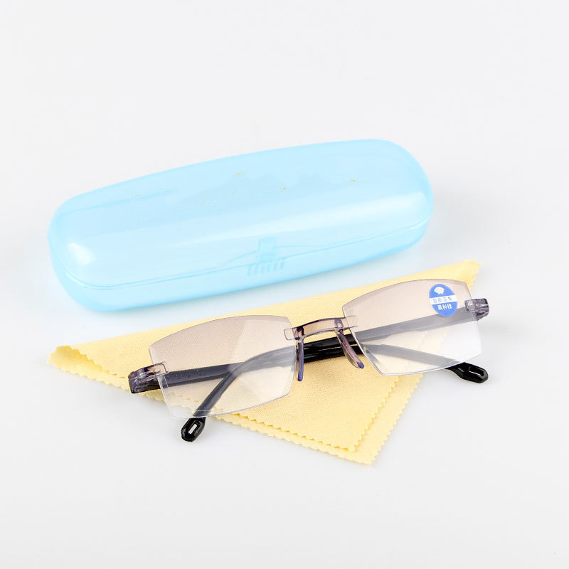 Double light intelligence far and near two -purpose transparent box 3 pieces set