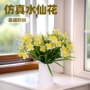 茶花拍摄仿真客厅水仙花