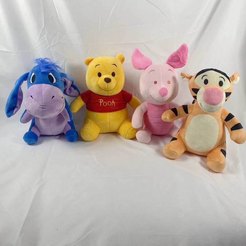 Winnie the Pooh Donkey Tigger Piggy Stuffed Doll Toy Super Cute Bear Creative Pet