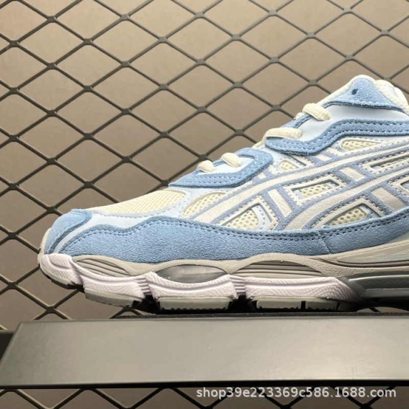 New Gel-Nyc Wear-Resistant Mesh Splicing Breathable Dad Shoes Outdoor Non-Slip Cushioning Low-Top Running Sneakers