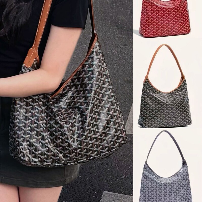 Cross-Border New Model Hobo Dog-Tooth Underarm Bag with Zipper, Large Capacity Mother-Daughter Bag, Single Shoulder Handbag, Large Capacity Tote Bag