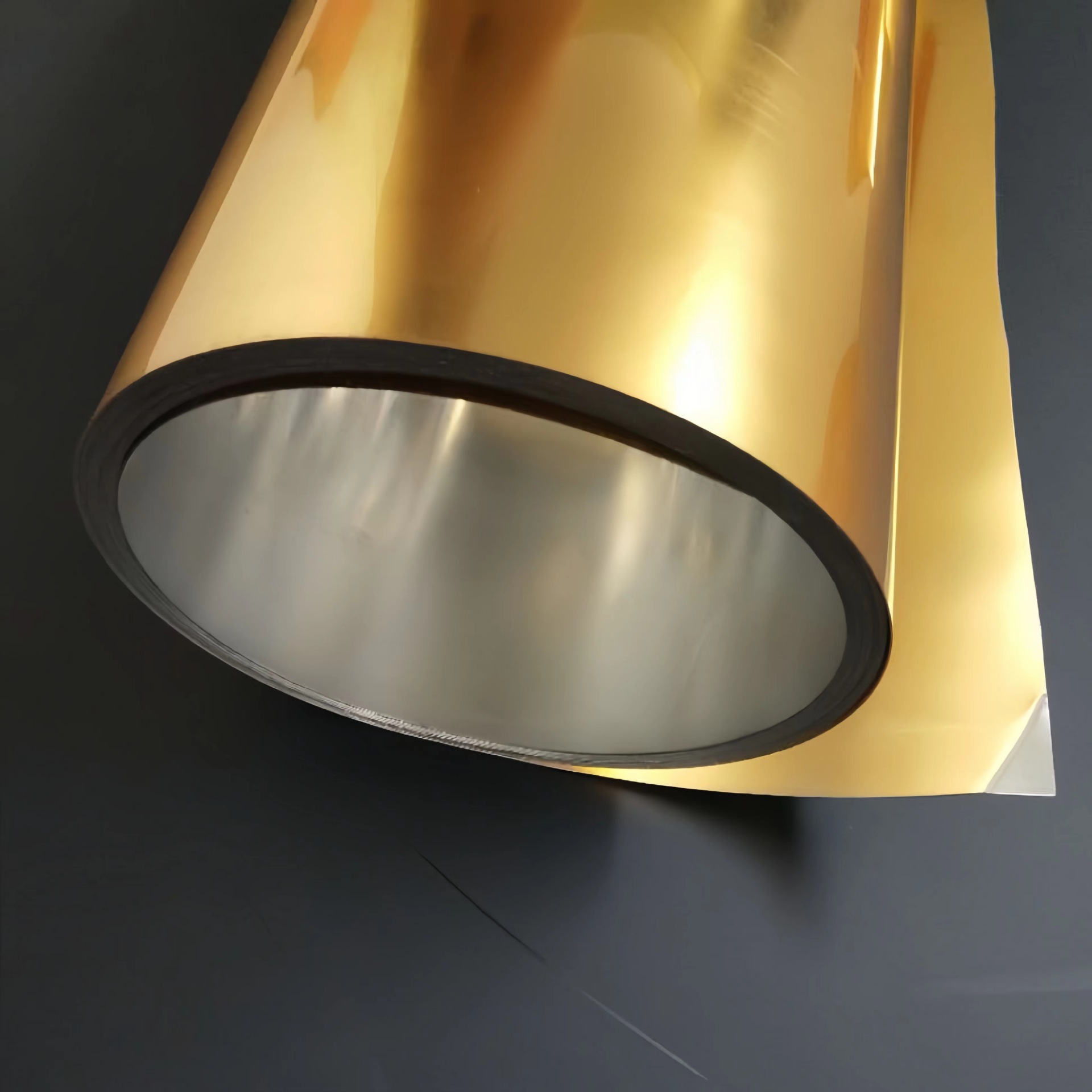 金色电镀PET吸塑折盒印刷片材卷料食品级APET