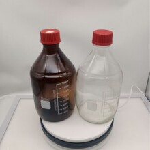 2000ml��ɫ�ݿ��͸����Լ�ƿ GL45��ǿ��� ���л��ܼ��ܷ��Լ�ƿ