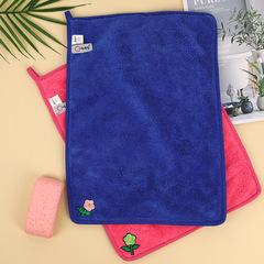 Arlain Water Absorbent Thick Lazy Cloth Coral Fleece Scratch-Free Bathroom Kitchen Floor Cleaning Car Wash Household Cleaning Cloth