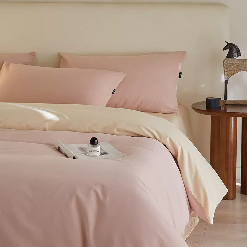 纯棉磨毛四件套100支高支高密纯棉秋冬保暖套件亲肤轻磨毛系列