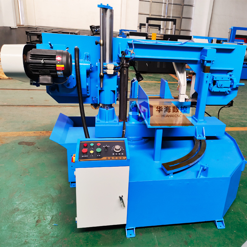 华海数控转角带锯床 方钢角度锯床 320×400(45° )