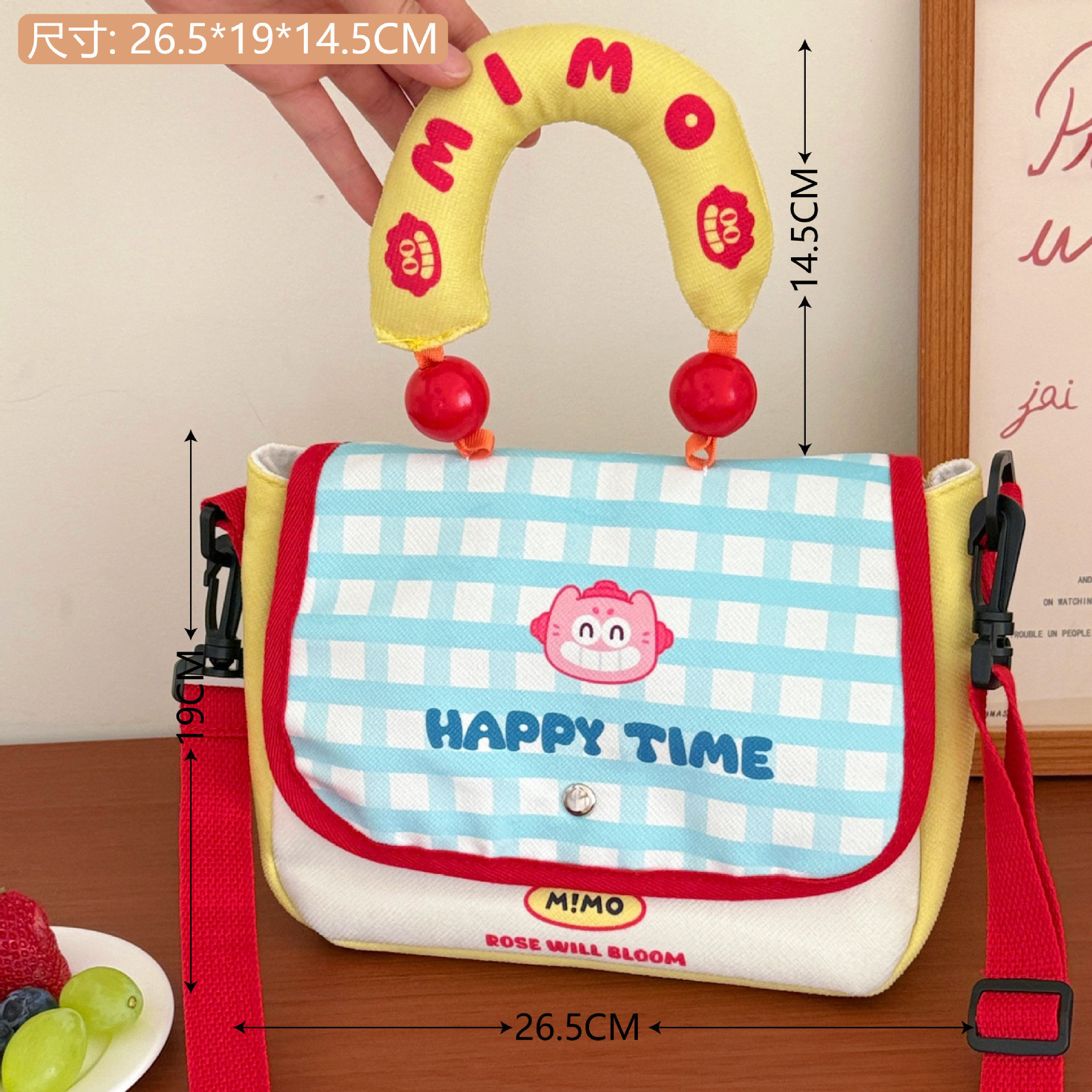 Nueva bolsa de almuerzo portátil de dibujos animados lonchera bolsa de aislamiento bolsa de almuerzo estudiante espesado papel de aluminio bolsa de almuerzo de aislamiento de almacenamiento