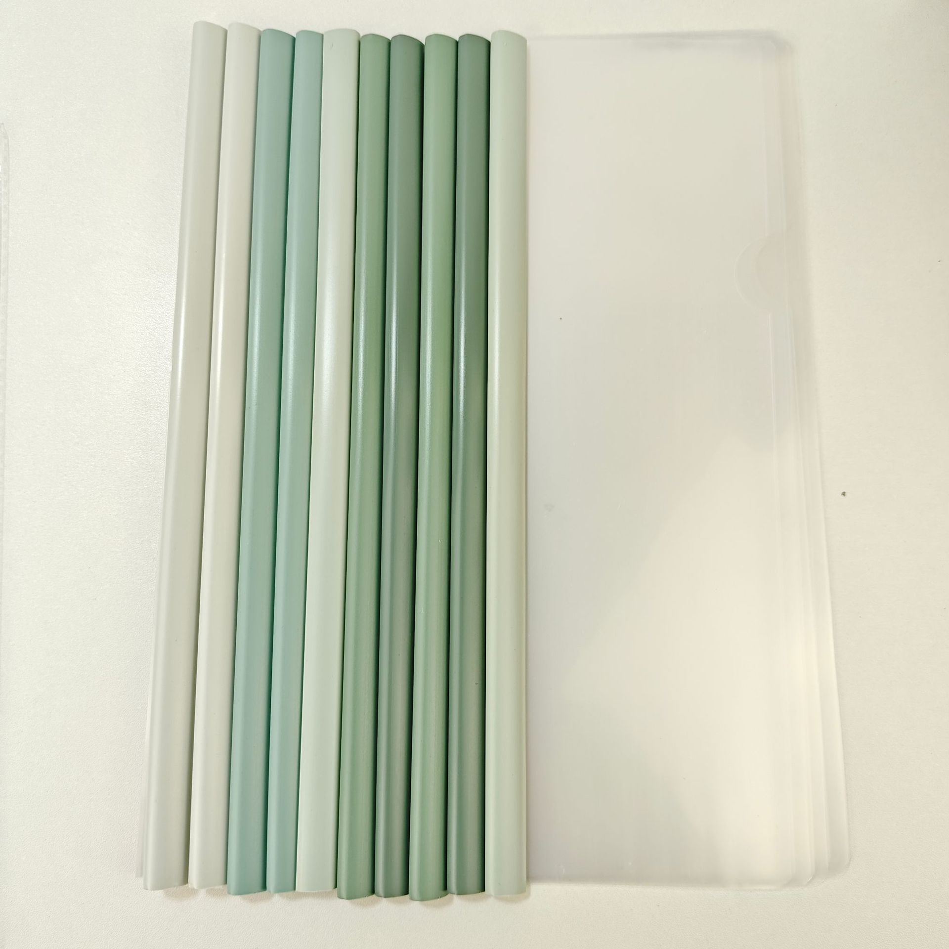 Clip de varilla de tracción A4 estudiante carpeta transparente en forma de gota cubierta de libro clip de libro material prueba archivo de almacenamiento de papel clip de varilla de tracción