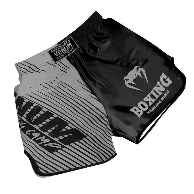 Boxing quick dry set for training, shorts for gym, tight, with short sleeve