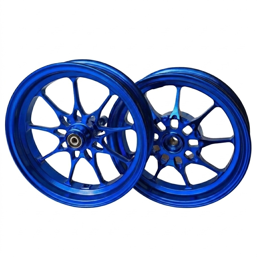 Cross-Border 10inch Cnc Wheel Hub Suitable for Honda Dio 18/28 Series Zx34/35/38/56 Series Z 0.2kg Wheel Rims