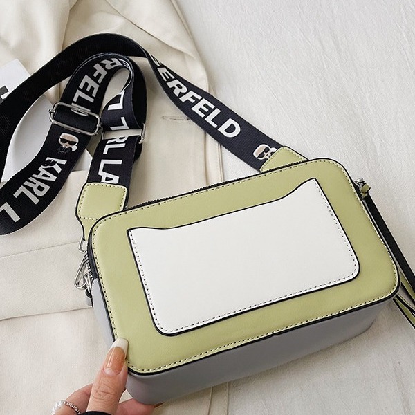 Primavera 2025 nuevo bolso de cámara comercio exterior todo fósforo pequeño bolso cuadrado moda bandolera bolso femenino bolso pequeño