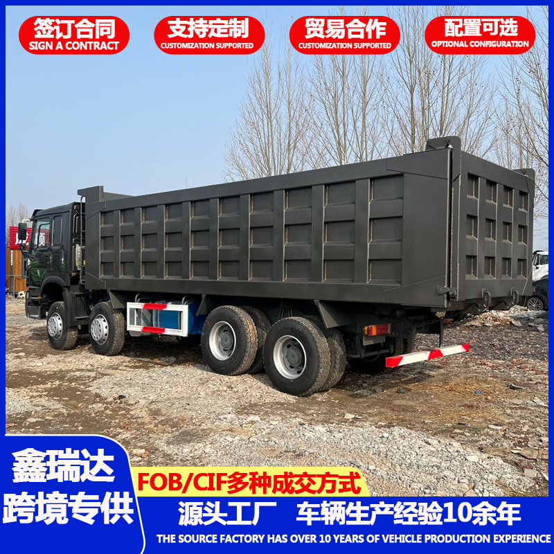 Howo Manufacturer 10-Wheel Dump Truck, Tipper Dump Truck, 8.6m Earthmoving Vehicles, Guinea Dump Truck